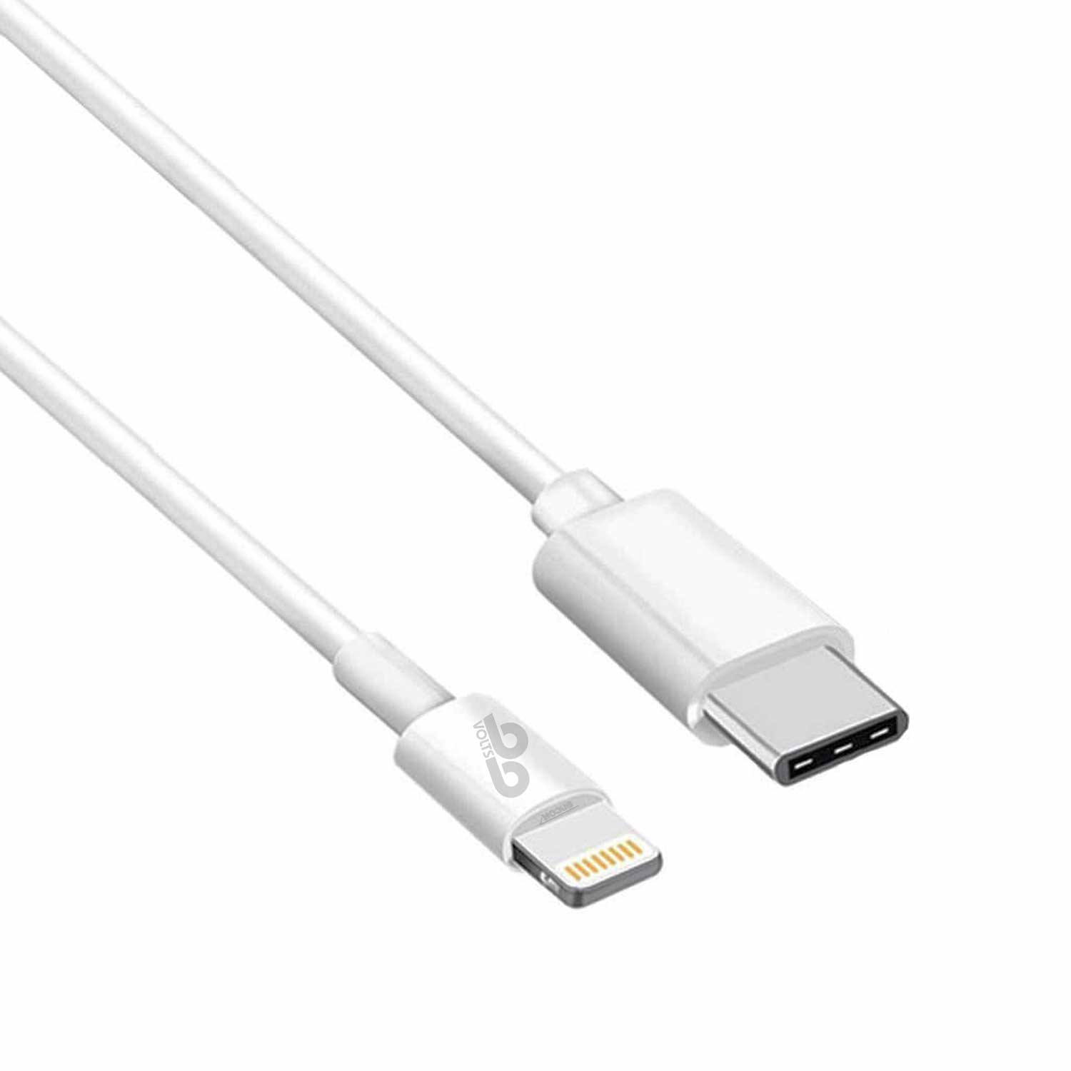 Image of 99VOLTS Lightning to USB-C Charge/Sync cable 1m weiss