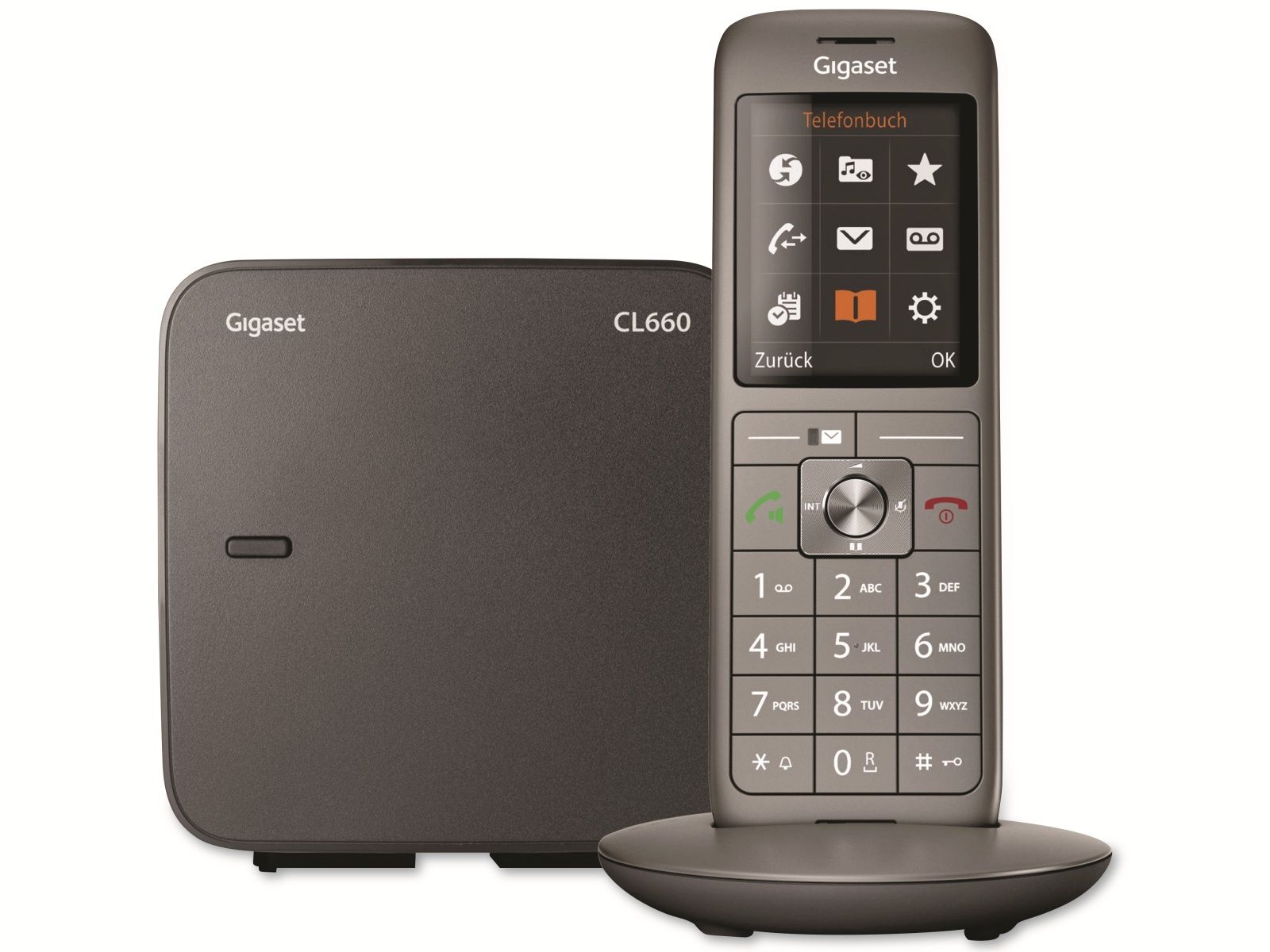 Image of GIGASET Telefon CL660, anthrazit