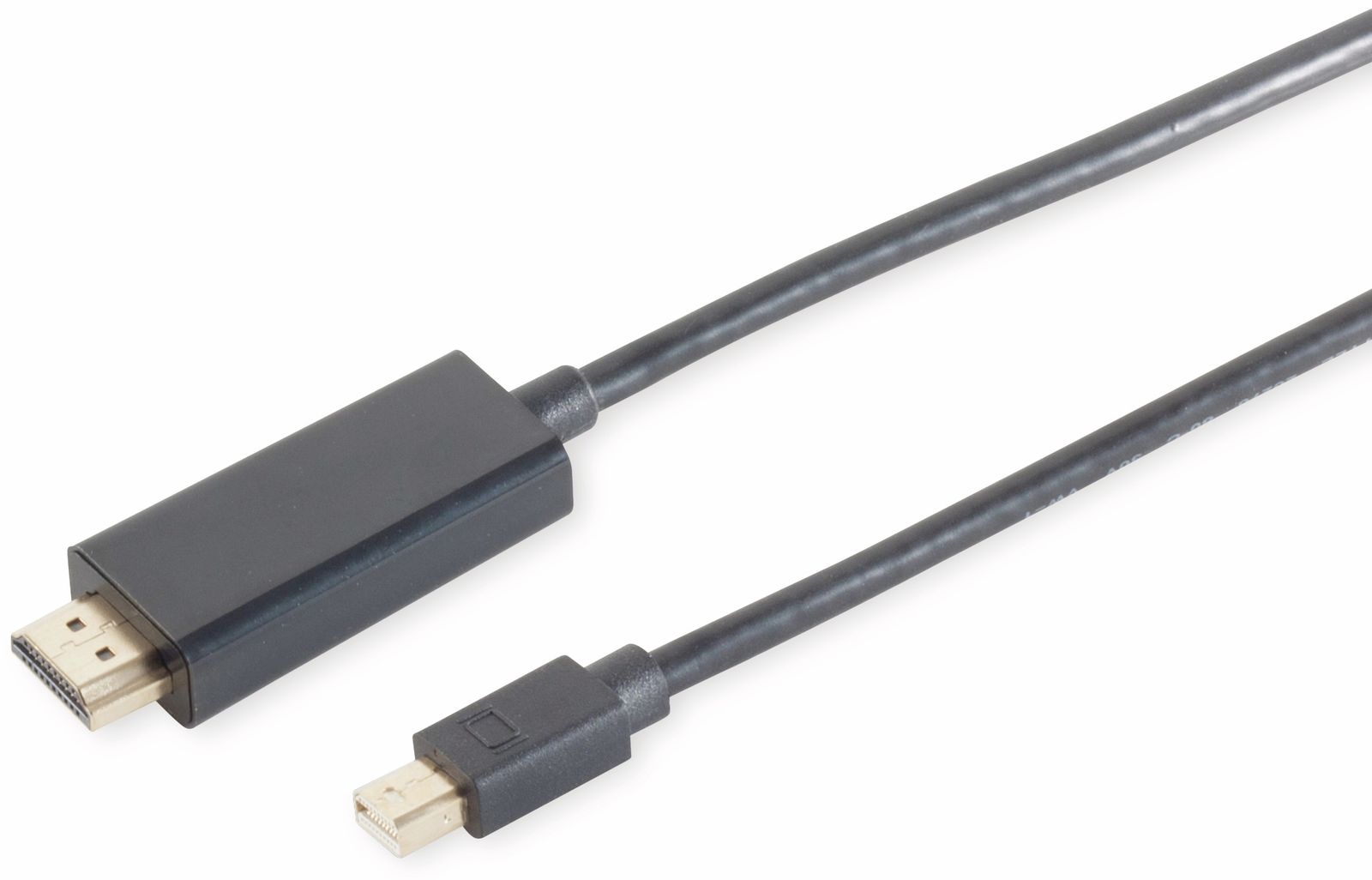 Image of 1.2 DisplayPort-Kabel, MiniDP/HDMI, Stecker/Stecker, 4K, 1,0 m