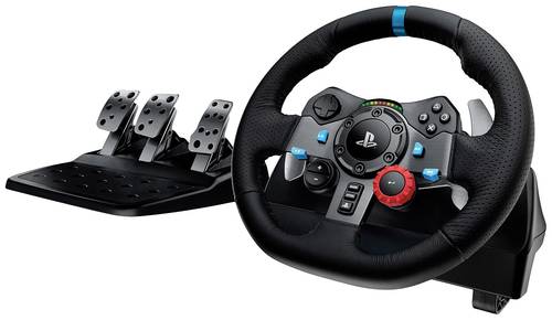 Image of Logitech Gaming G29 Driving Force Lenkrad PC, PlayStation 3, PlayStation 4, PlayStation 5 Schwarz