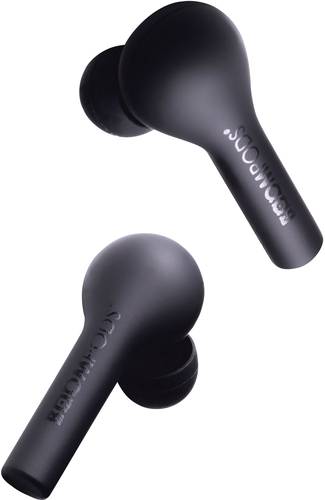 Image of Boompods Bassline In Ear Kopfhörer Bluetooth® Schwarz Headset, Magnetisch, Touch-Steuerung