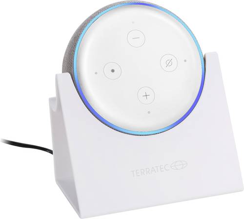 Image of Terratec Stand by ME Echo Tischständer Weiß Passend für (Sprachassistenten):Amazon Echo Dot