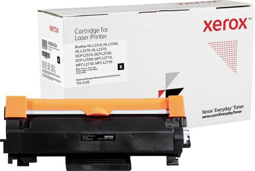 Image of Xerox Toner ersetzt Brother TN-2420 Kompatibel Schwarz 3000 Seiten Everyday™ Toner 006R04204
