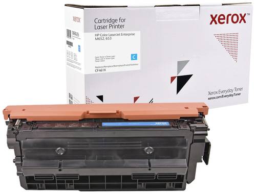 Image of Xerox Everyday - Cyan - kompatibel - Tonerpatrone (Alternative zu: HP CF461X) - für HP Color LaserJet Enterprise M652dn, M652n, M653dh, M653dn, M653x (006R04256)