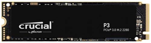 Image of Crucial P3 2TB Interne M.2 PCIe NVMe SSD 2280 M.2 PCIe NVMe Retail CT2000P3SSD8T