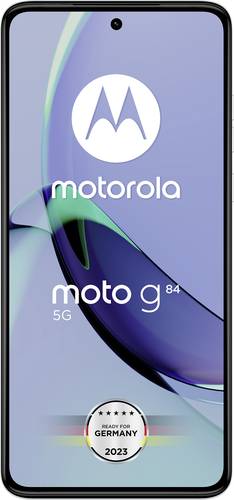 Image of Motorola moto g84 5G 5G Smartphone 256GB 16.6cm (6.55 Zoll) Blau Android™ 13 Dual-SIM