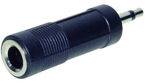 Image of TRU Components Klinken-Adapter Klinkenstecker 3.5mm - Klinkenbuchse 6.35mm Mono Polzahl:2