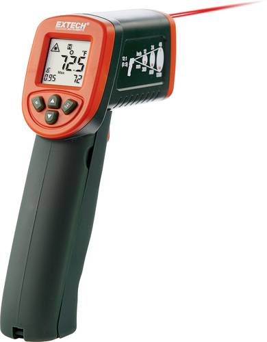 Image of Extech IR267 Infrarot-Thermometer Optik 12:1 -50 - +600°C Kontaktmessung