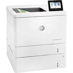 Image of HP Color LaserJet Enterprise M555x Farb-Laserdrucker weiß