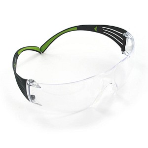 Image of 3M Schutzbrille SecureFit schwarz, grün