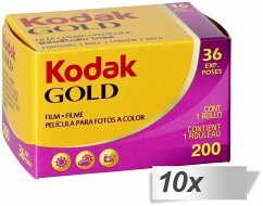 Image of 10 Kodak Gold 200 135/36