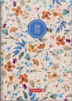 Image of Brunnen 1079515025 Buchkalender Modell 795 (2025) "Botanical" 1 Seite = 1 Tag A5 352 Seiten Grafik-Einband bunt
