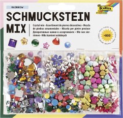 Image of Folia Schmuckstein Mix RAINBOW über 800 Teile, Formen, Größen & Farben sortiert
