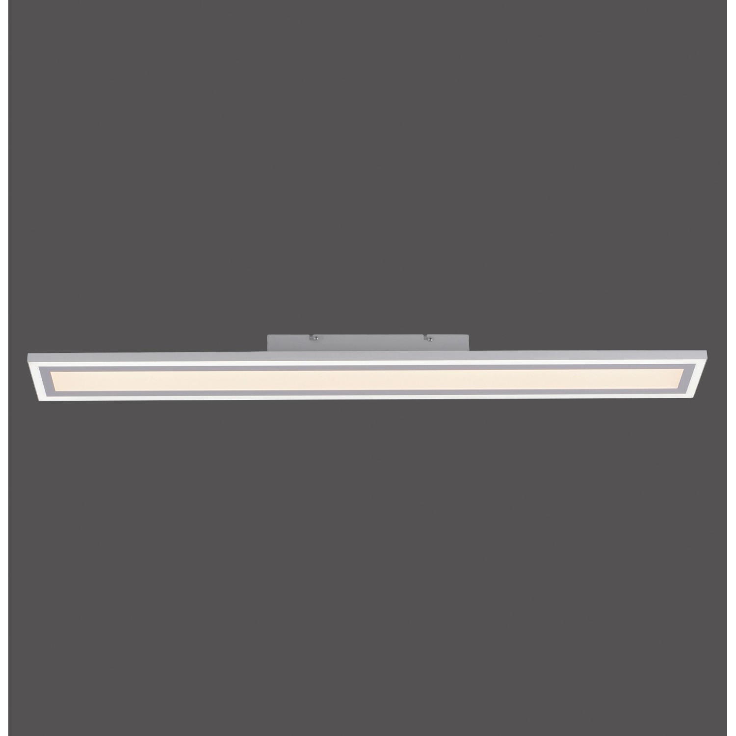Image of Just Light. LED-Deckenleuchte Edging Weiß 100 cm x 11,8 cm CCT