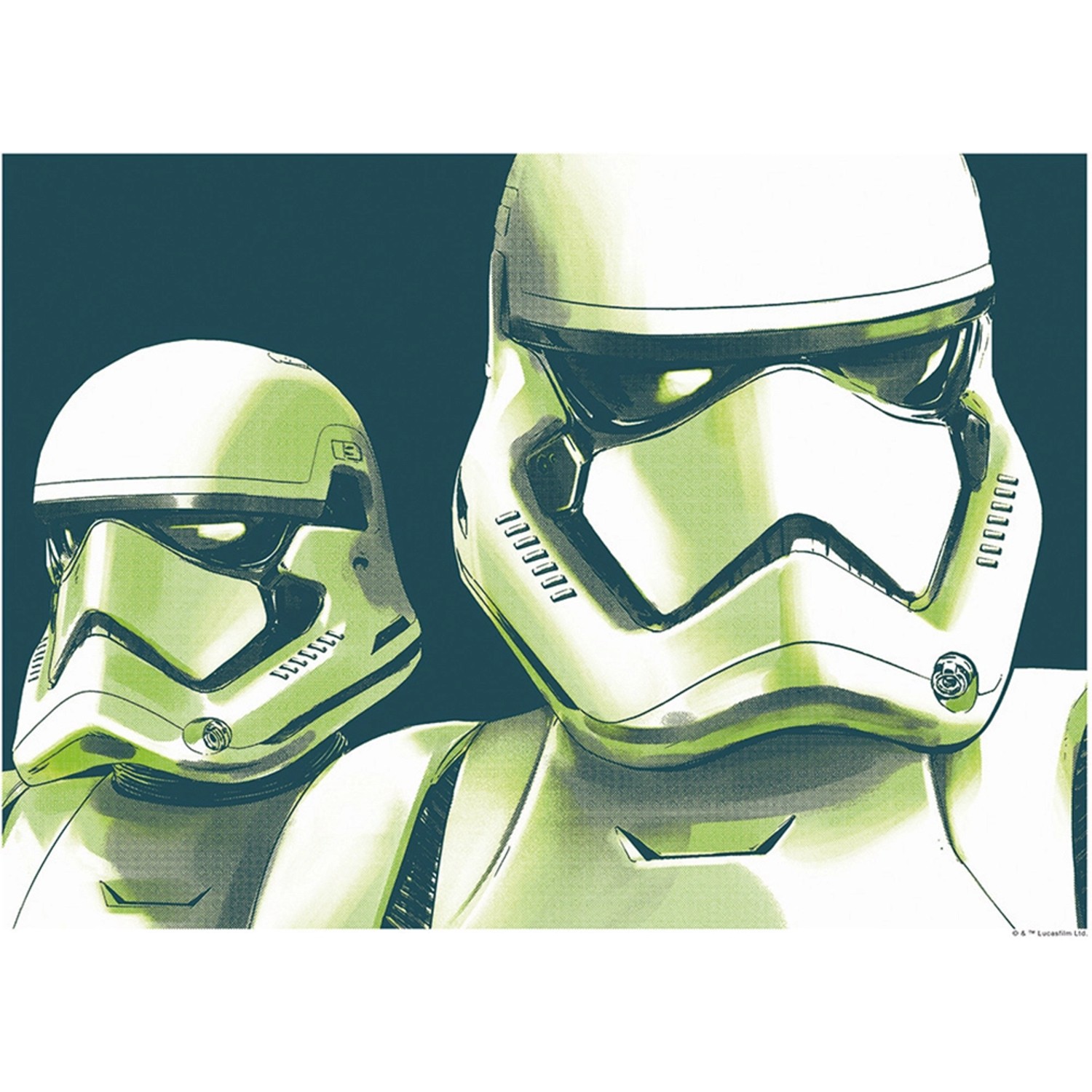 Image of Komar Wandbild Star Wars Stormtrooper 40 x 30 cm