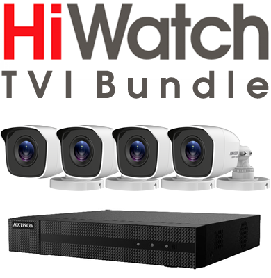 Image of HiWatch Series HWK-T4144BH-MM HD TVI Überwachungskamera Set