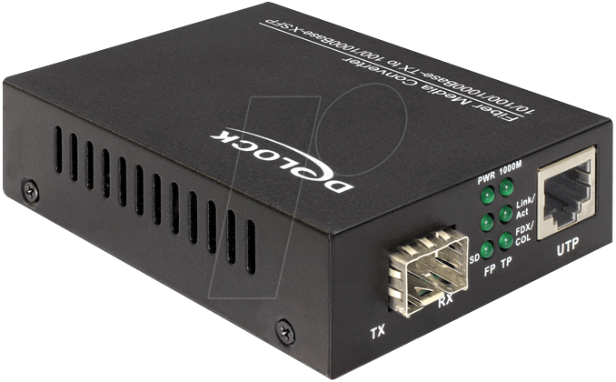 Image of DELOCK 86110 - Medienkonverter, Gigabit Ethernet, SFP
