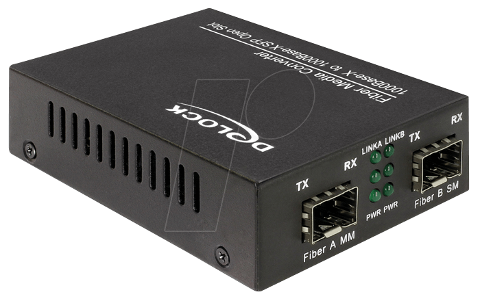 Image of DELOCK 86203 - Medienkonverter, Gigabit Ethernet, SFP