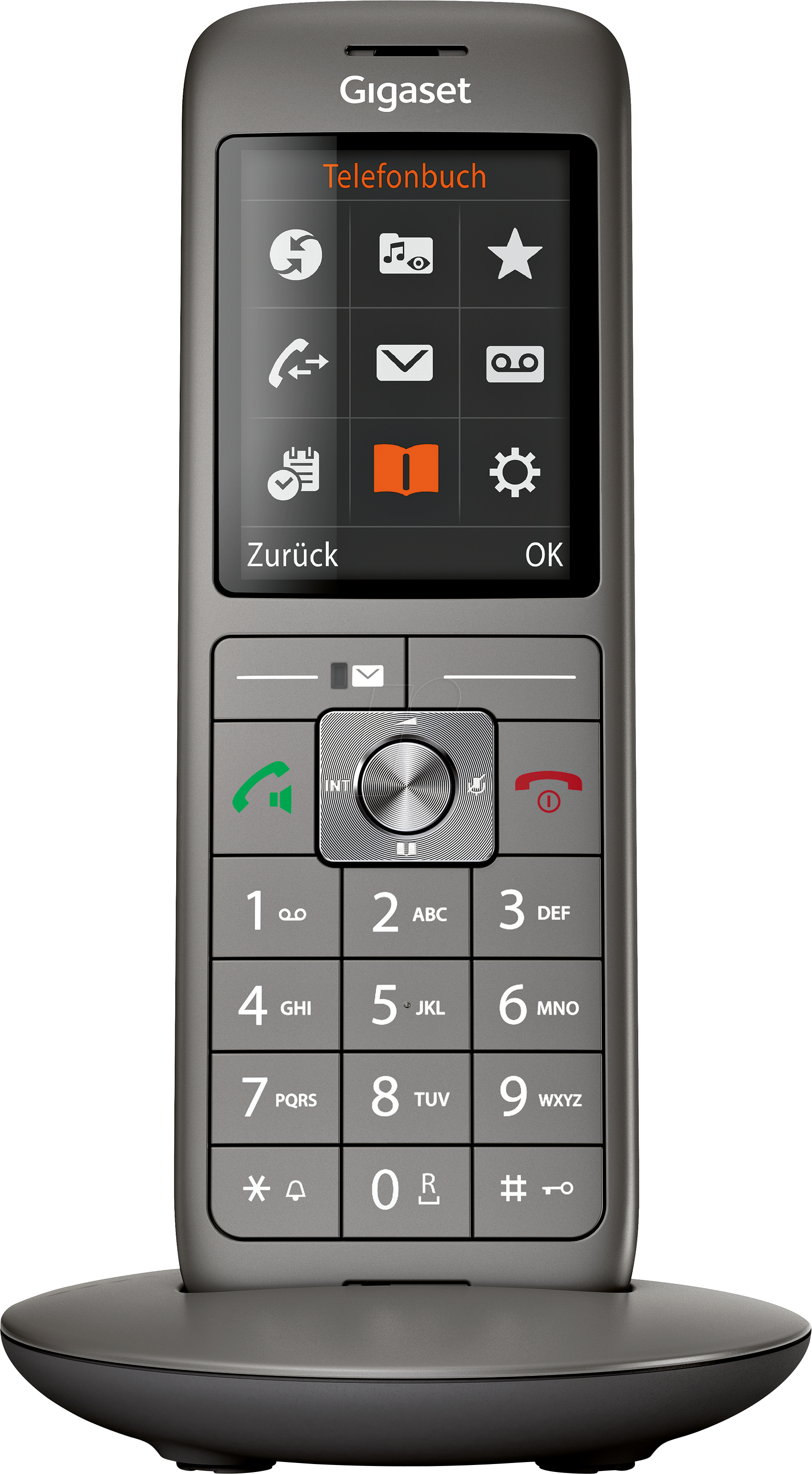 Image of GIGASET CL660HX - DECT Telefon, 1 Mobilteil mit Ladeschale, schwarz