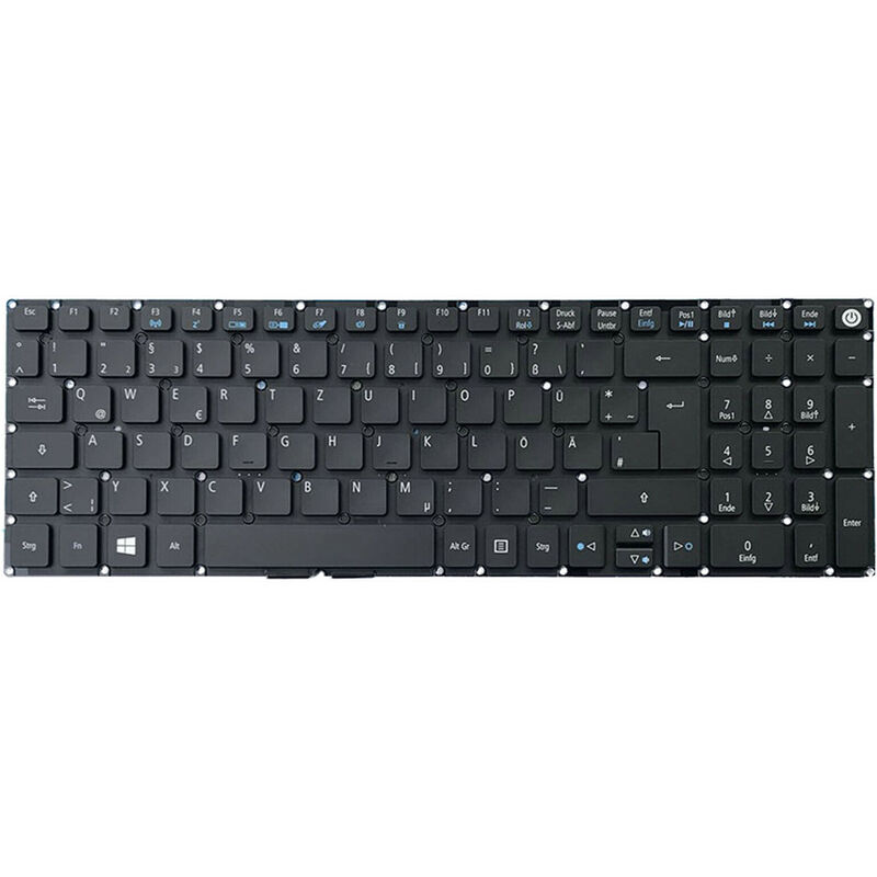 Image of Original Laptop Tastatur / Notebook Keyboard Deutsch de qwertz für Acer Aspire 5 A515 A515-41G A515-51 A515-51G A515-52 A515-52G A517 A517-51