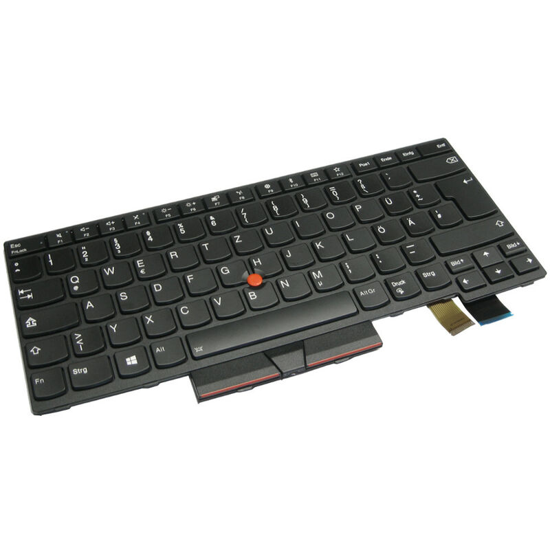 Image of Trade-shop - Hochwertige Laptop Notebook Tastatur Keyboard für viele Lenovo ThinkPad Laptops wie T470 T480 / qwertz Deutsch mit