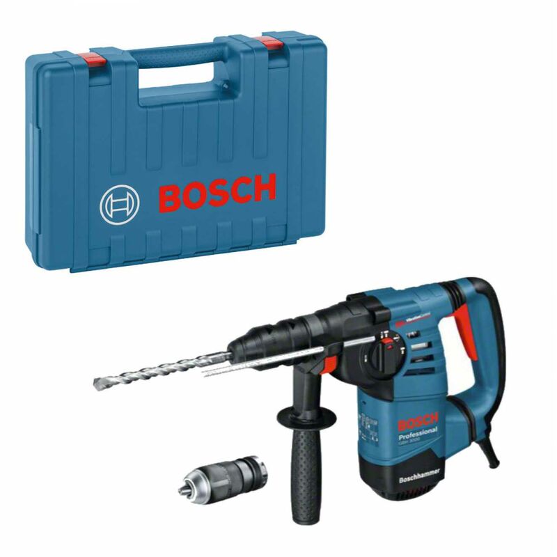 Image of Bosch Professional Bosch Bohrhammer GBH 3000, SDS-plus, incl. Zubehör, Handwerkerkoffer