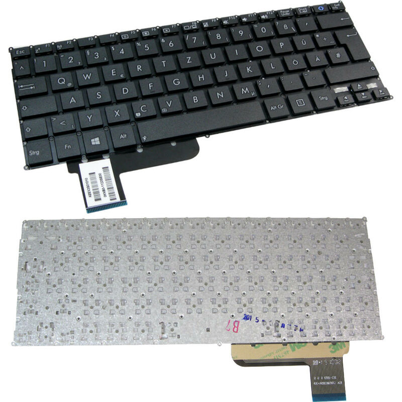 Image of Original Laptop Tastatur Notebook Keyboard Deutsch qwertz ersetzt Asus VivoBook 13NB00L1AM0112 13NB00L1M01021 13NB00L2AP0501 27EX2KA00B0