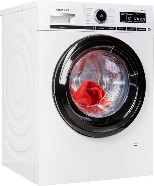 Image of SIEMENS Waschmaschine iQ700 WM16XMJ00P, 9 kg, 1600 U/min
