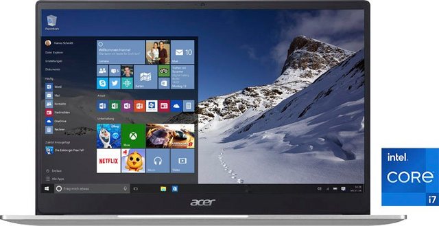 Image of Acer Swift 3 SF314-59-74VC Notebook (35,56 cm/14 Zoll, Intel Core i7, 1000 GB SSD)