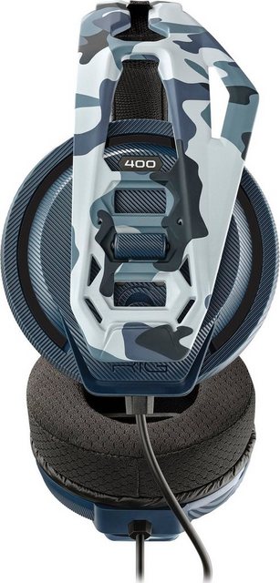 Image of nacon »RIG 400HS Stereo-Gaming-Headset, blau, 3,5 mm Klinke, kabelgebunden, Stereo, Over Ear, PC, PS4« Gaming-Headset