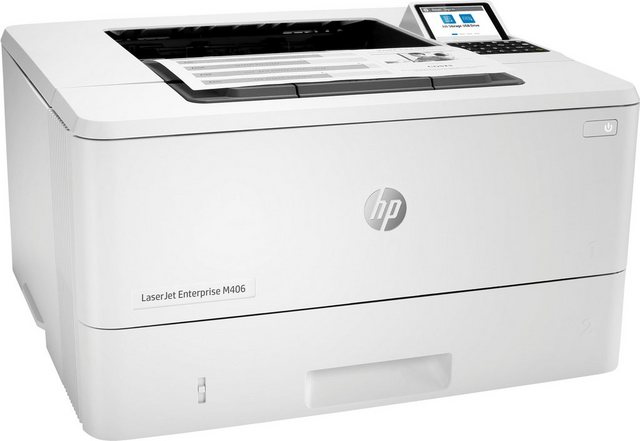 Image of HP LaserJet Enterprise M406dn Laserdrucker, (LAN (Ethernet)