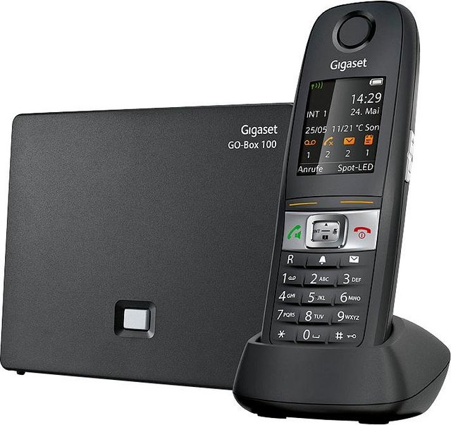 Image of Gigaset »E630 A« Schnurloses DECT-Telefon (Mobilteile: 1, Anrufbeantworter, Weckfunktion, Wahlwiederholung)