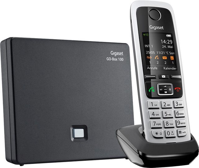 Image of Gigaset »C430 A« Schnurloses DECT-Telefon (Mobilteile: 1, Anrufbeantworter, Weckfunktion, Wahlwiederholung)