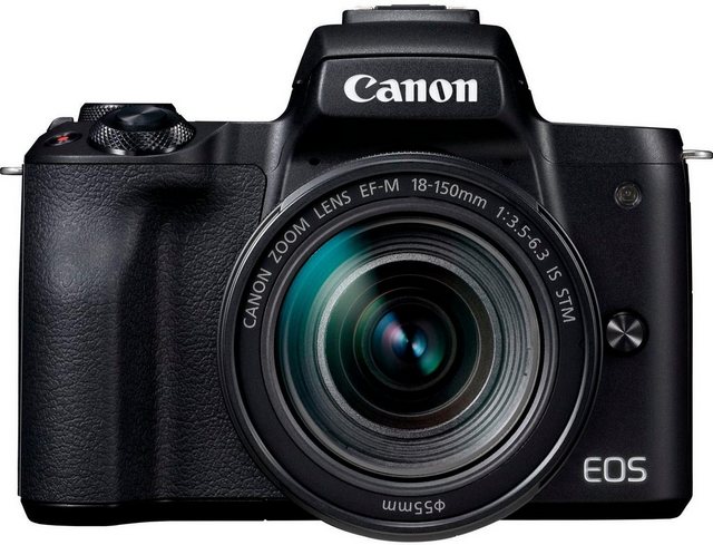 Image of Canon »EOS-M50 EF-M18-150 Kit« Systemkamera (EF-M 18-150mm f/3.5-6.3 IS STM, 24,1 MP, NFC, WLAN (Wi-Fi), Bluetooth)