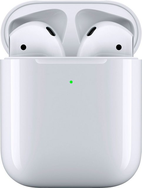 Image of Apple »AirPods with Wireless Charging Case (2019)« In-Ear-Kopfhörer (Bluetooth, Kompatibel mit iPhone, iPhone XR, iPhone Mini, iPad Air / Mini / Pro, Watch SE, Series 6, Series 5, Series 4, Series 3, Mac Mini, iMac)