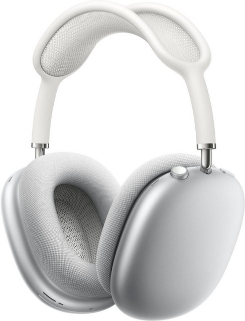 Image of AirPods Max Over Ear Bluetooth Kopfhörer kabellos 20 h Laufzeit (Silber) (Silber)