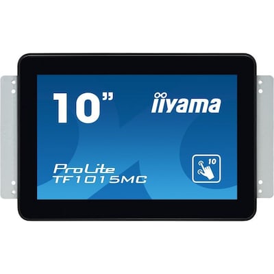 Image of iiyama ProLite TF1015MC-B2 25,7cm (10") P-Cap 10P-Multitouch-Monitor Open Frame