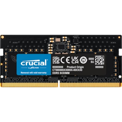 Image of 12GB (1x12GB) Crucial DDR5-5600 CL 46 SO-DIMM RAM Notebook Speicher