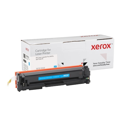Image of Xerox Everyday - Cyan - kompatibel - Tonerpatrone (Alternative zu: HP W2031A, HP 415A) - für HP Color LaserJet Pro M454, MFP M479 (006R04185)