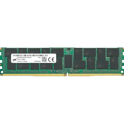 Image of 64GB (1x64GB) MICRON LRDIMM DDR4-3200, CL22-22-22, reg ECC, dual ranked x4