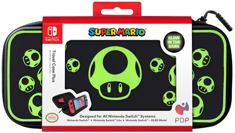 Image of Plus Travel Case 1-up Glow in the Dark