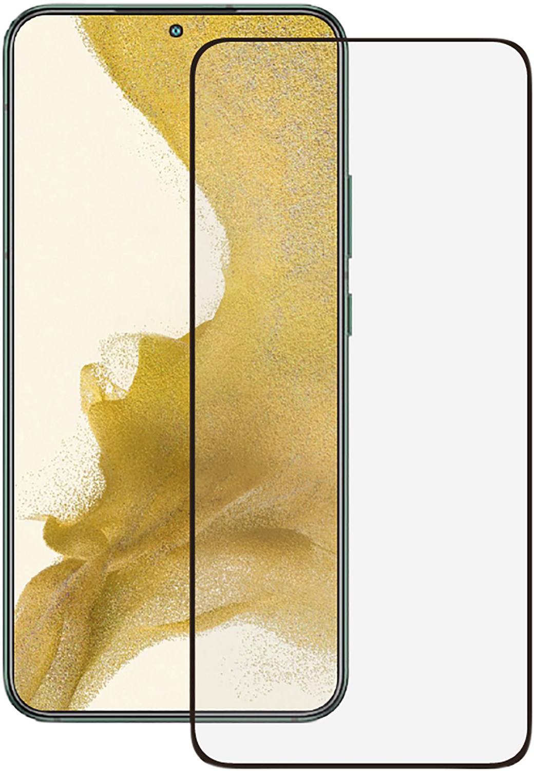 Image of 2.5D FullScreen Displayschutzglas für Galaxy S22+ transparent