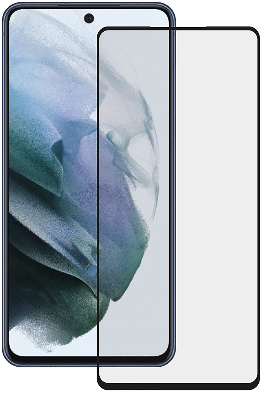 Image of 2.5D Fullscreen Displayschutzglas für Galaxy S21 FE transparent