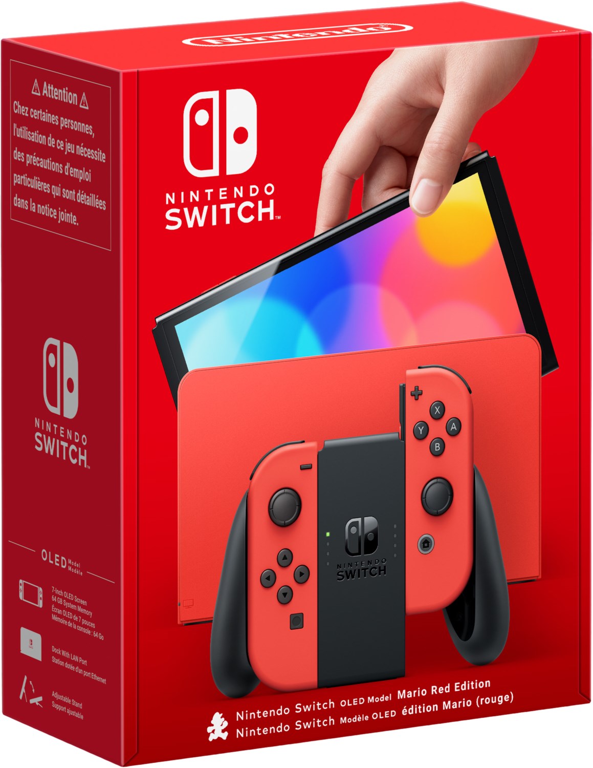Image of Nintendo Switch - OLED Modell Mario-Edition (rot)