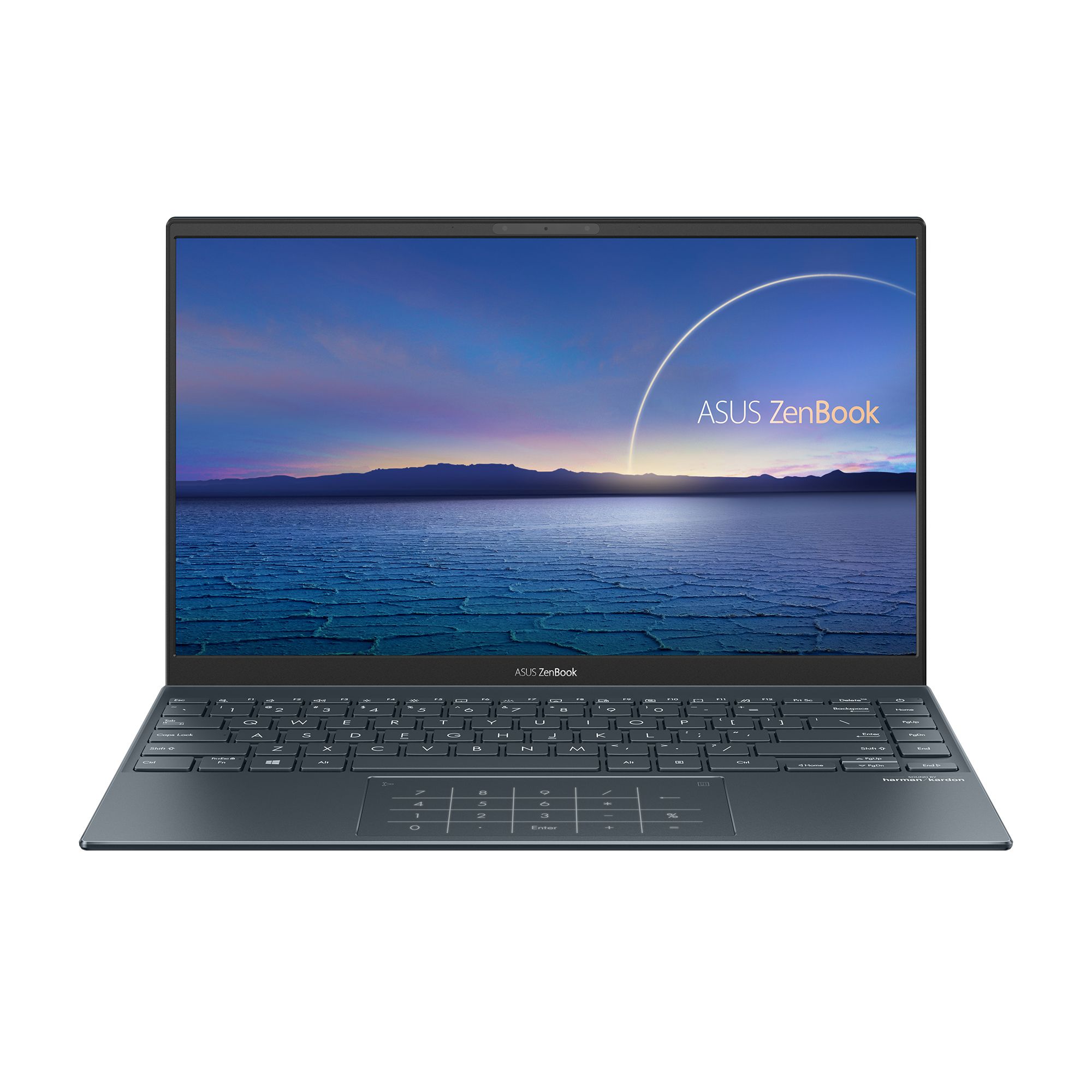Image of ZenBook UM425QA-KI123W Full HD Notebook 35,6 cm (14 Zoll) 8 GB Ram 512 GB SSD Windows 11 Home AMD Ryzen 5 3,3 GHz (Pine Grey) (Grau)