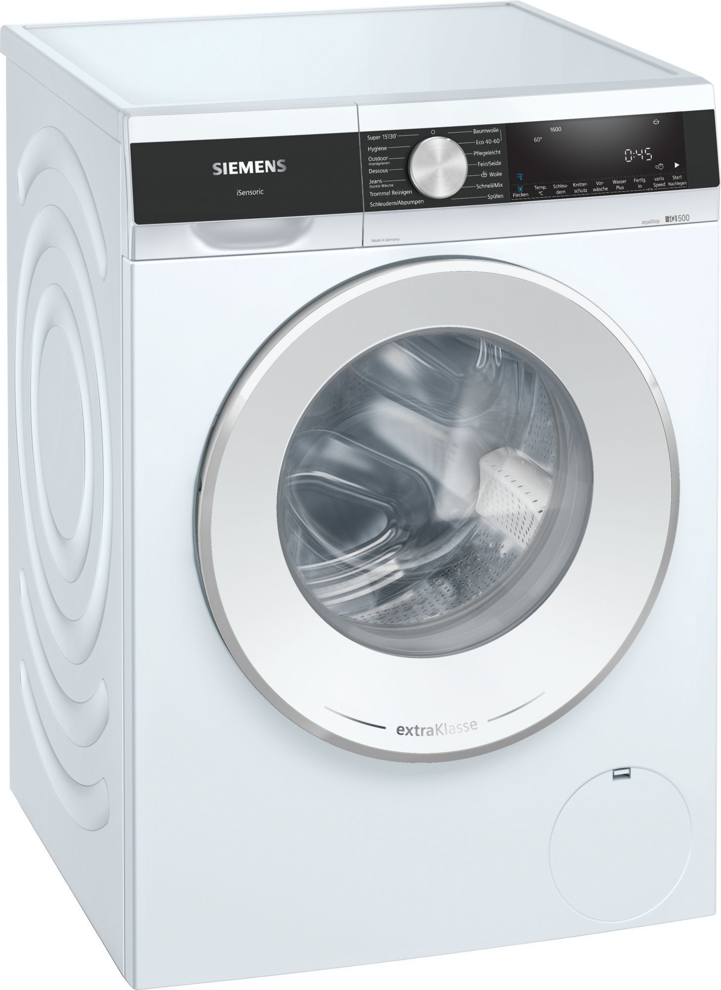 Image of iQ500 WG56G2M90 10 kg Waschmaschine 1600 U/min EEK: B Frontlader aquaStop AutoClean (Weiß)