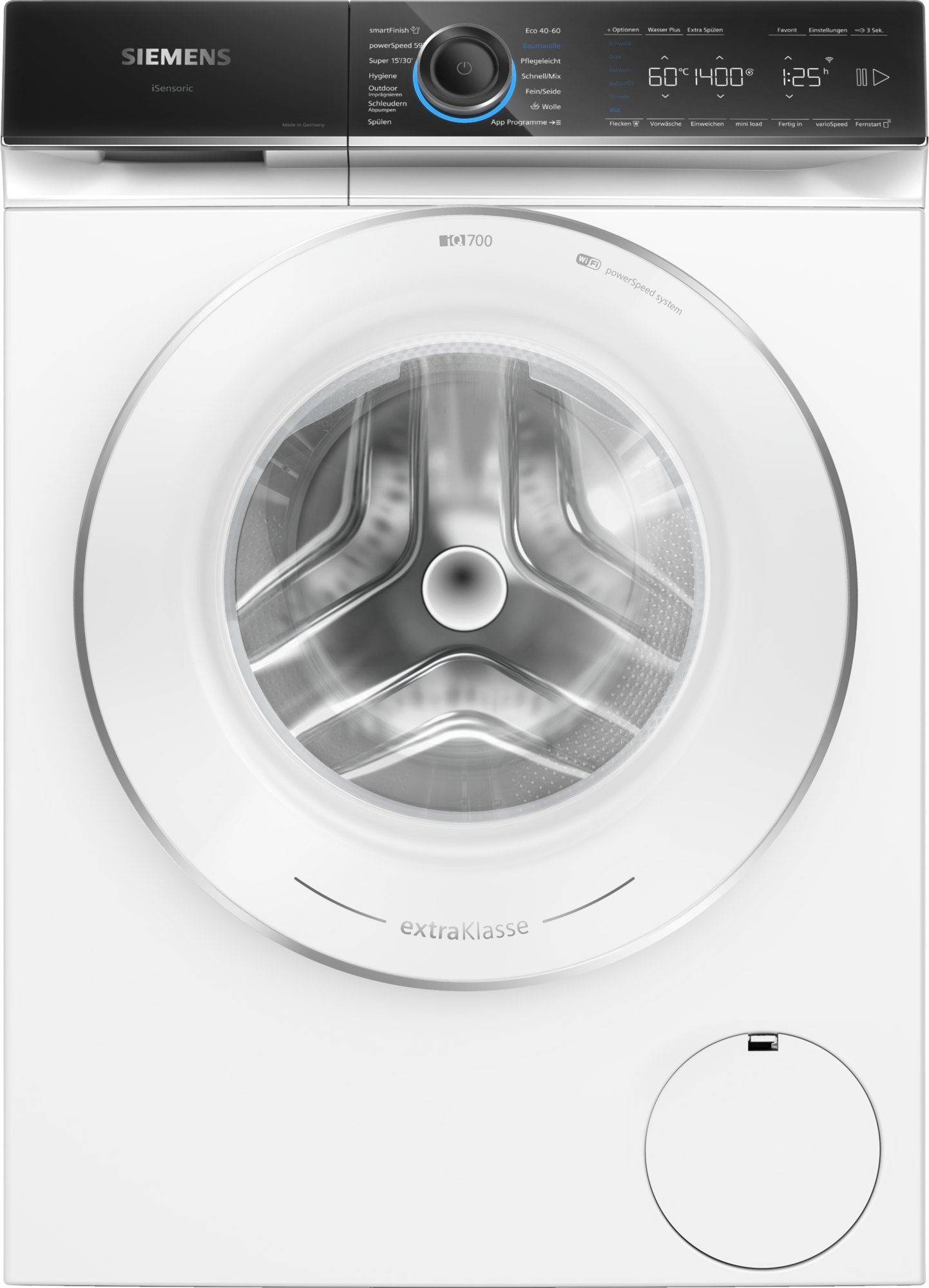 Image of iQ700 WG44B2090 9 kg Waschmaschine 1400 U/min EEK: A Frontlader aquaStop AutoClean (Weiß)