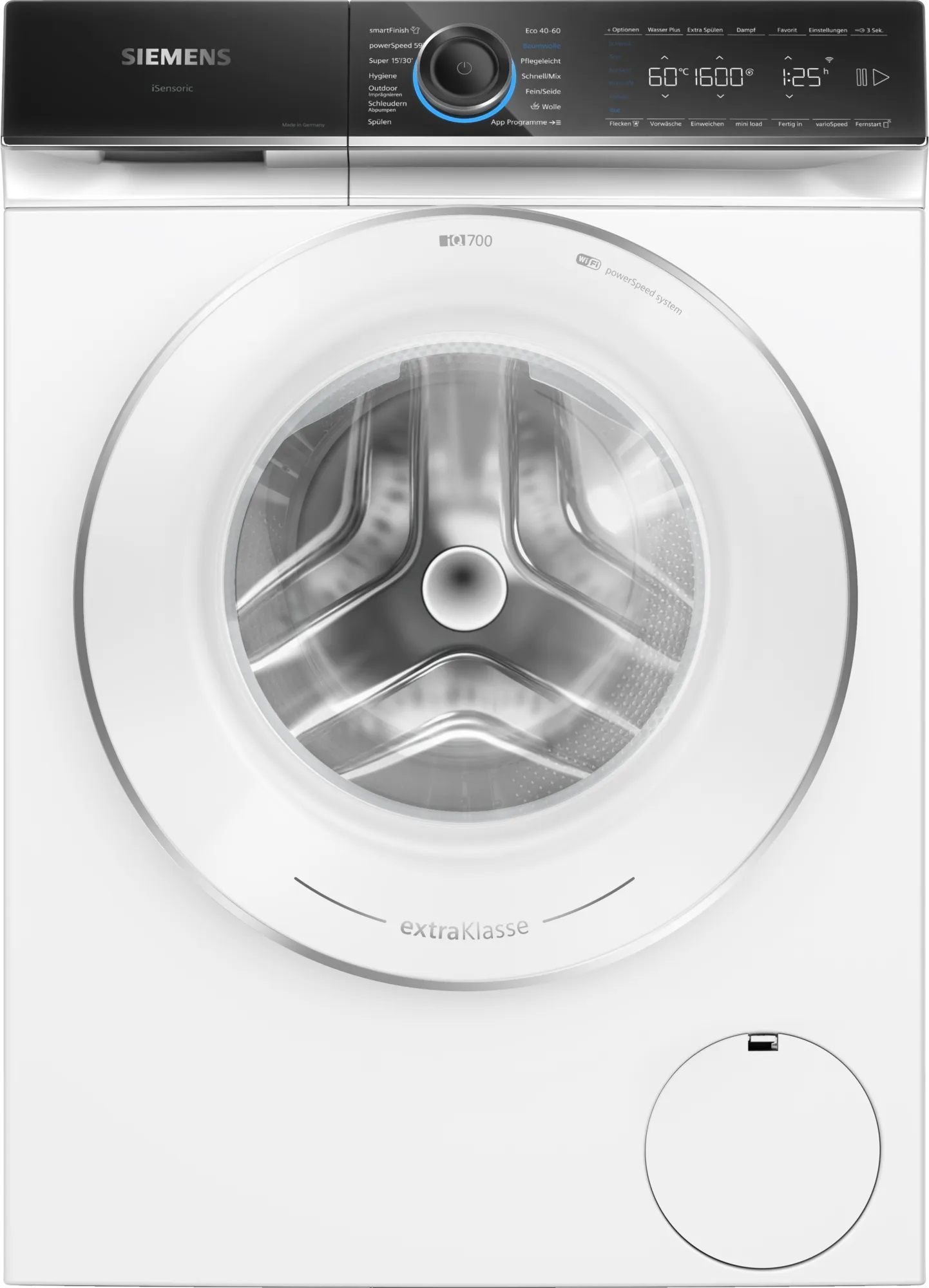 Image of iQ700 WG56B2090 10 kg Waschmaschine 1600 U/min EEK: A Frontlader AutoClean (Weiß) (Versandkostenfrei)