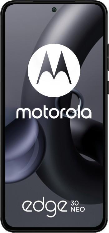 Image of Motorola Edge 30 Neo - 5G Smartphone - Dual-SIM - RAM 8GB / Interner Speicher 128GB - pOLED-Display - 16,00cm (6,28) - 2400 x 1080 Pixel (120 Hz) - 2 x Rückkamera 64 MP, 13 MP - front camera 32 MP - Black Onyx (PAV00000SE)