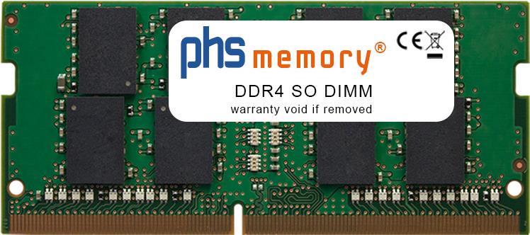 Image of PHS-memory 32GB RAM Speicher für Acer Aspire 7 A715-74G-71CP DDR4 SO DIMM 2666MHz PC4-2666V-S (SP341659)